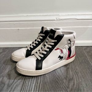 ~SOLD~ Disney x Coach Cruella De Vil High Top Sneakers